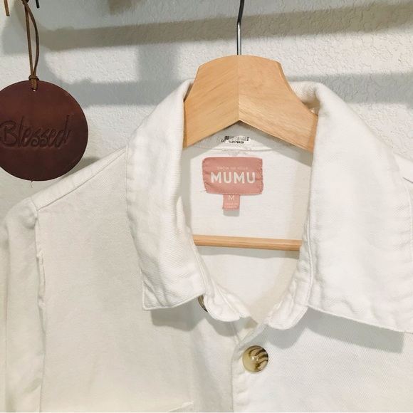 Show Me Your Mumu Tegan Jumper Whitewash Sz M - Picture 10 of 14